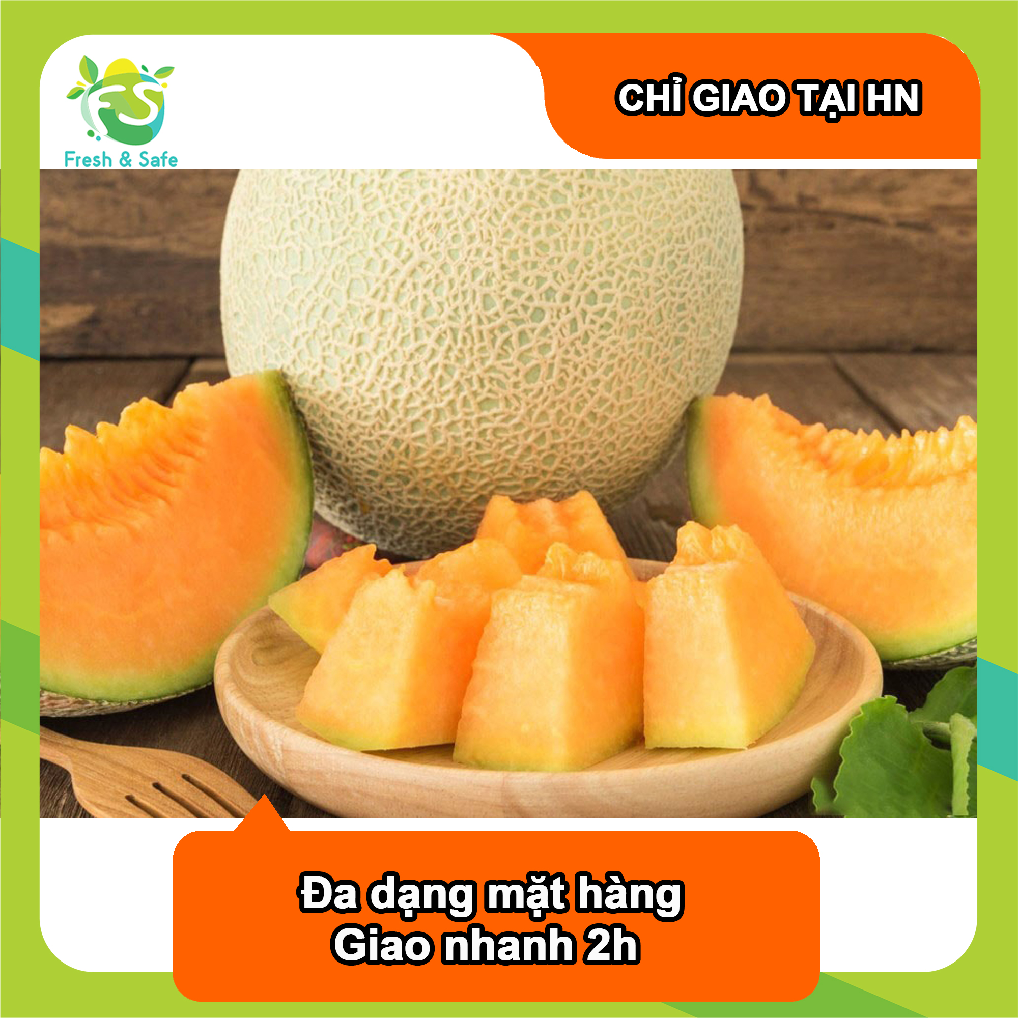 Dưa vàng - Trái 2KG