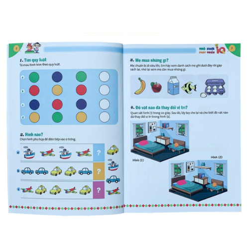 Sách - 111 Trò chơi phát triển IQ cho bé