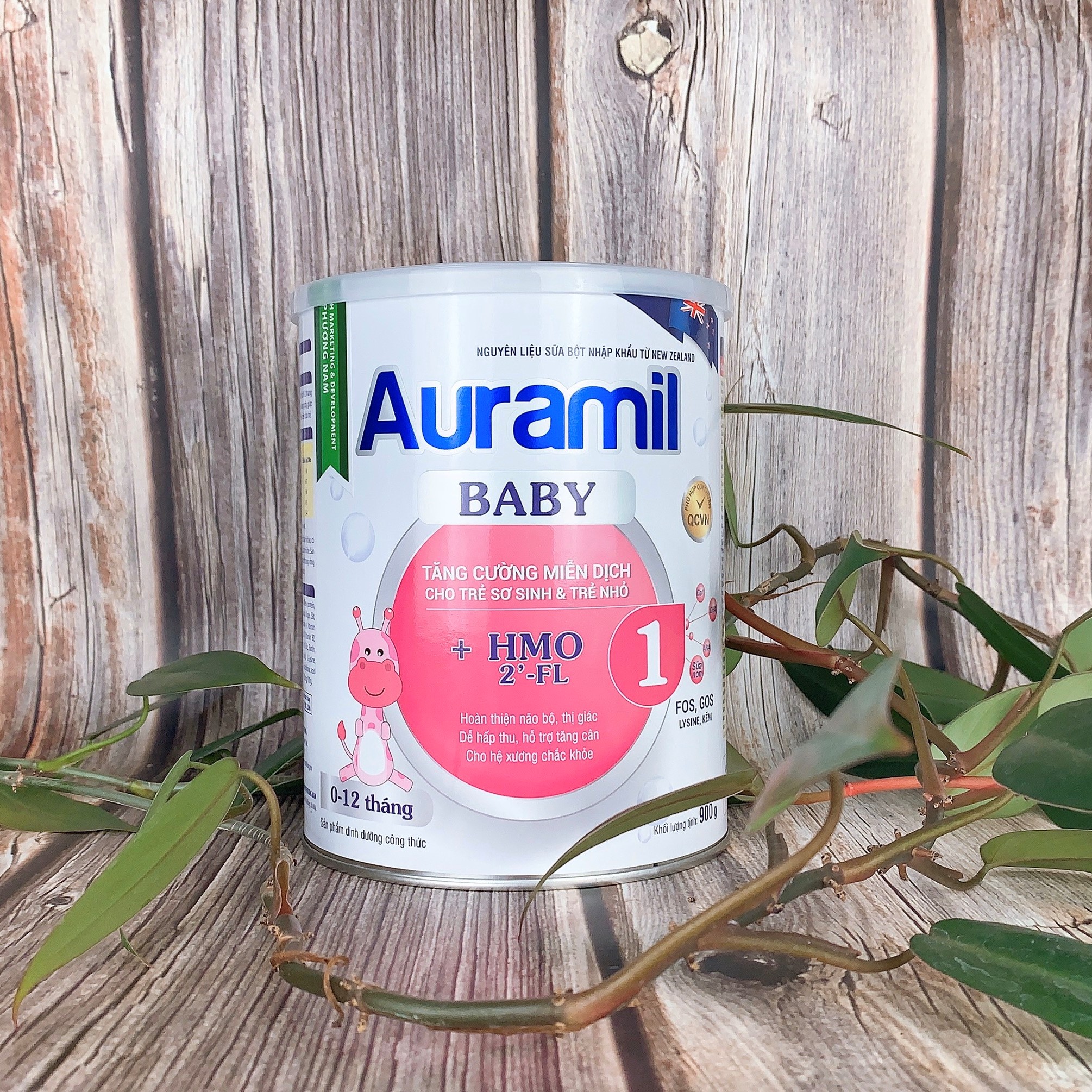 Sữa Auramil BABY 900G - tăng cường miễn dịch cho trẻ sơ sinh & trẻ nhỏ