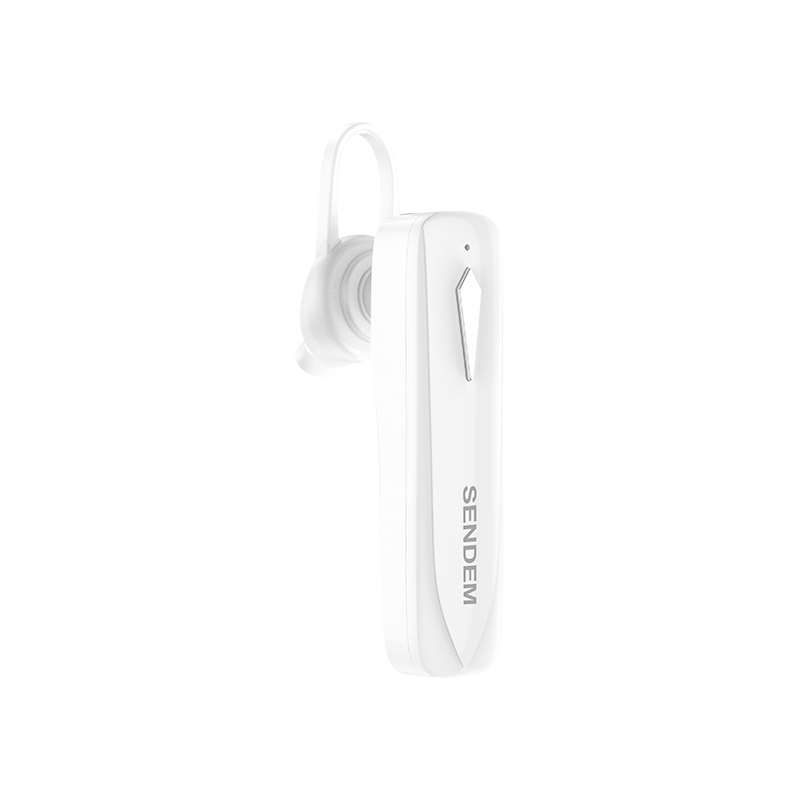 Tai nghe Bluetooth V5.0 Sendem E22 cài 1 tai, pin trâu, đàm thoại cực tốt - Hàng chính hãng
