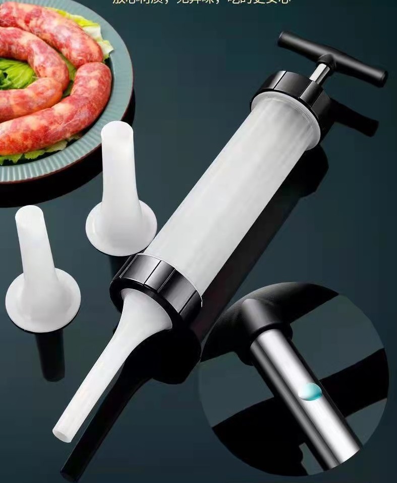 Ống đùn thịt làm lạp xưởng xúc xích tại nhà có 3 cỡ ống đùn