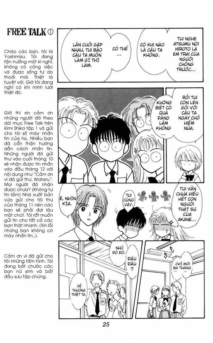 kimi shika iranai chapter 6 24