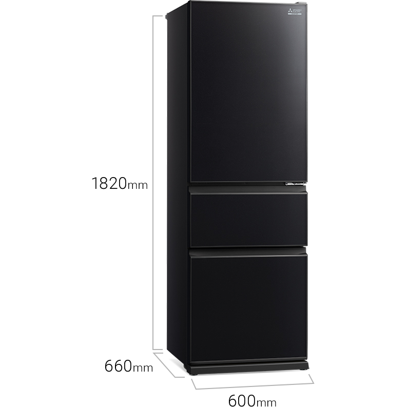 Tủ lạnh Mitsubishi Electric Inverter  365 lít MR-CGX46EN-GBK-V