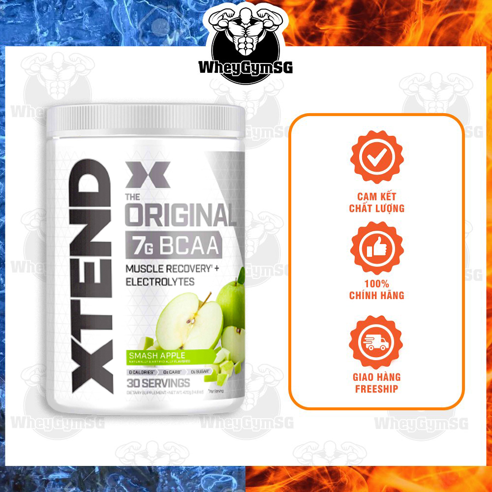 Scivation Xtend Bcaa Chống Dị Hoá Cơ Bắp, Tăng Sức Bền 30 Lần Dùng