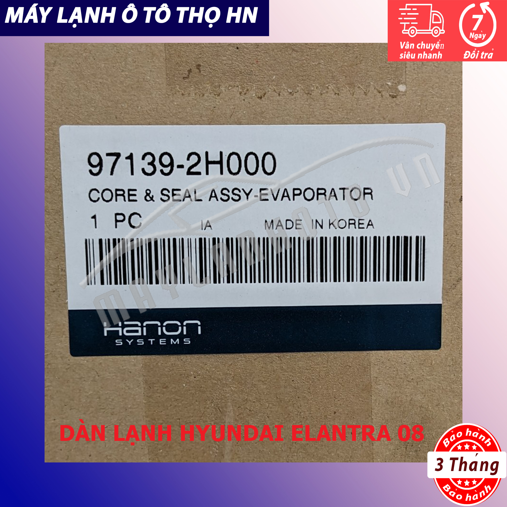 Dàn lạnh Hyundai Elantra - Avante 2006 2007 2008 2009 2010 2011 hàng xịn Hàn Quốc 06 07 08 09 10 11
