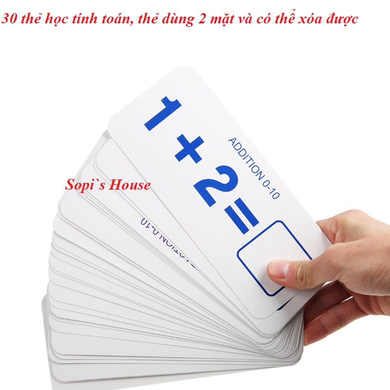 Bộ đồ chơi học toán thông minh cho bé