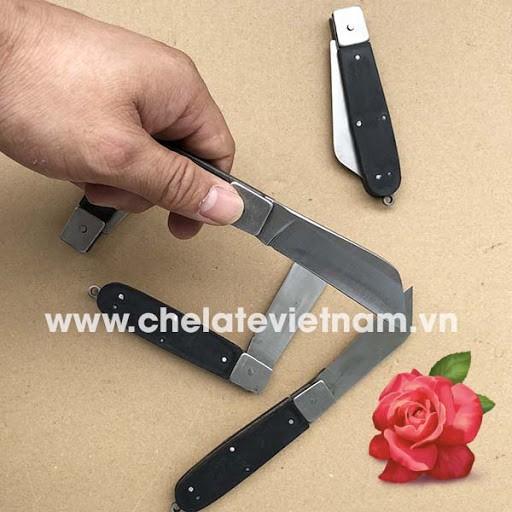 Dao ghép cành cán gập sắc bén