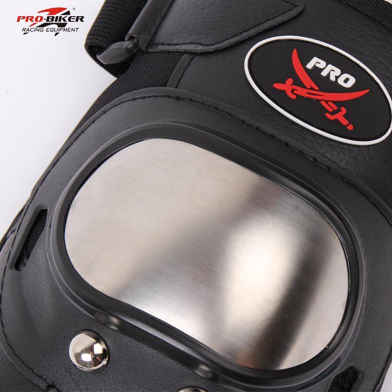 Giáp Chân Tay Bảo Hộ Inox Pro X - Probiker (Loại Ngắn)