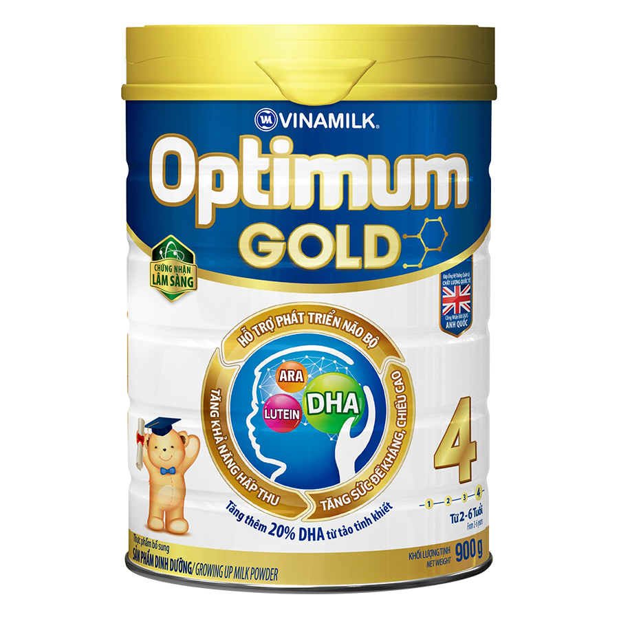 Sữa Bột Vinamilk Dielac Optimum Gold Step 4 (900g)