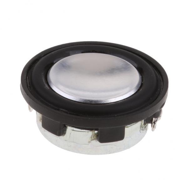 4X DIY 28mm Mini Stereo Audio Speaker Full-range DIY Loudspeaker Hifi Black