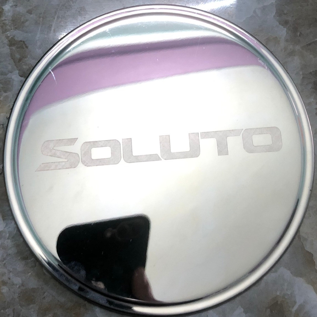 Ốp nắp bình xăng xe KIA SOLUTO 2019 - 2020 Santocar