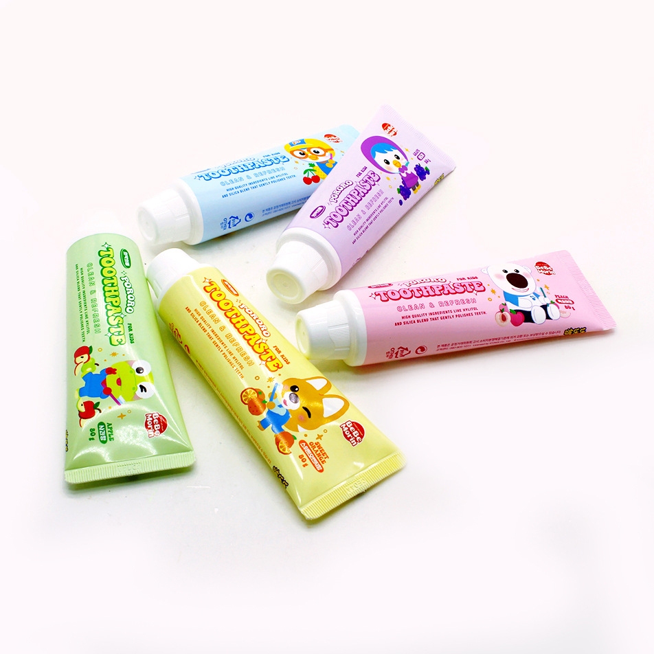 Kem đánh răng trẻ em Pororo Toothpaste For Kids Hàn Quốc 80g