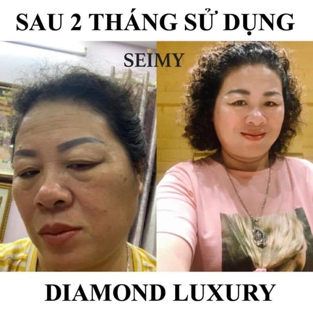 Kem dưỡng da mặt ban đêm face nhau thai Seimy - Diamond Luxury dưỡng trắng , cấp ẩm, mờ nám, ngừa mụn