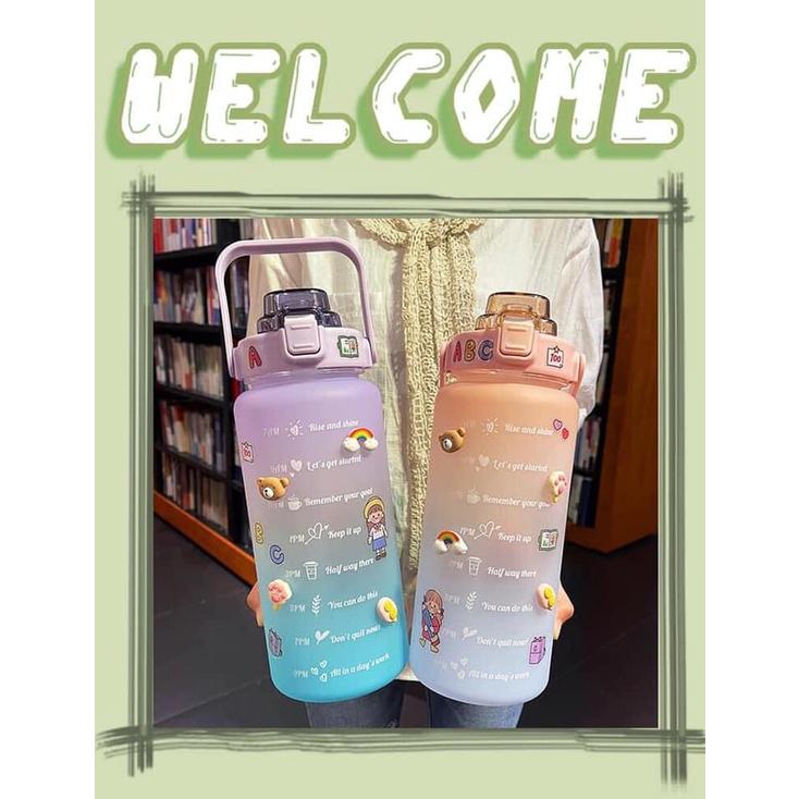 Bình uống nước 2 lít Tiện lợi