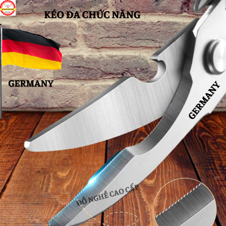 Kéo cộng lực chuyên dụng cắt xương gà hàng cao cấp GERMANY