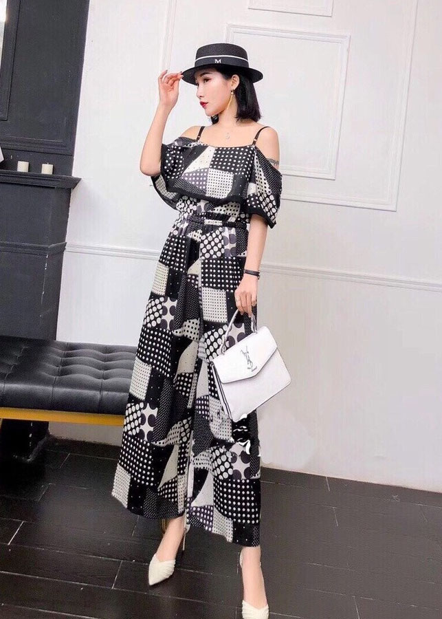 Bộ quần áo tơ lụa phong cách cực xinh BY4393