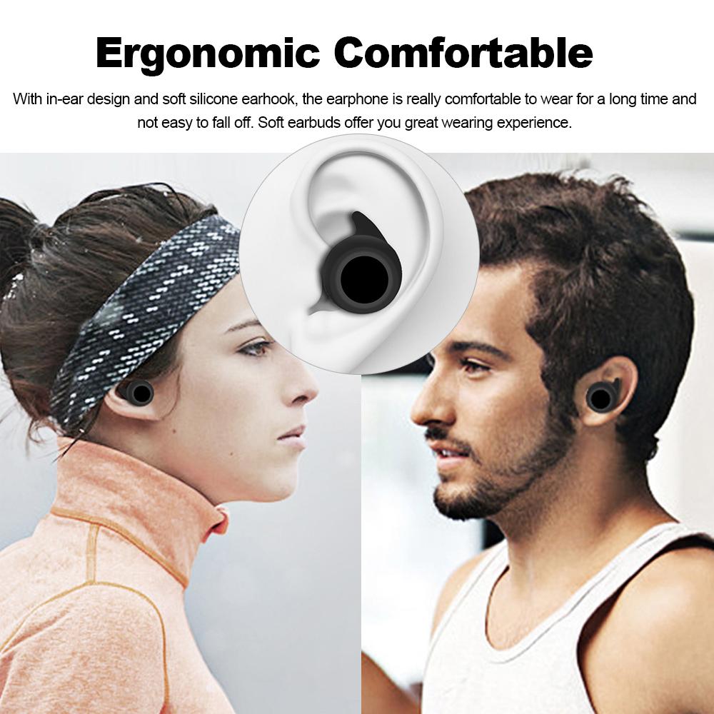 Tai nghe Bluetooth ZR900 TWS  không dây Bluetooth 5.0 Âm thanh nổi