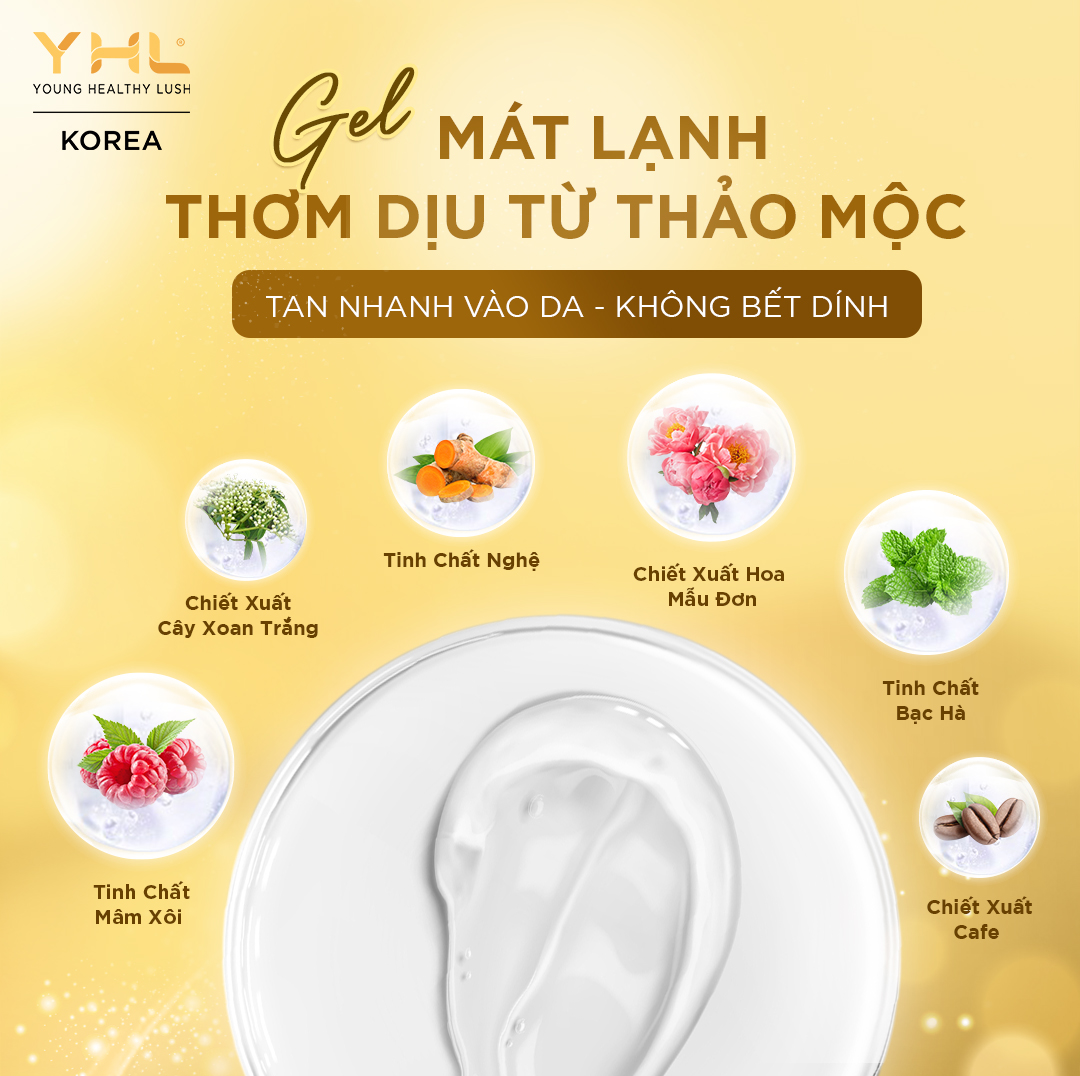 Gel tan mỡ và làm săn chắc cơ thể YHL