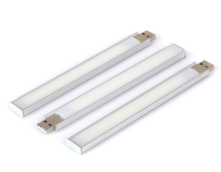 Đèn led thanh ngang cắm cổng USB siêu sáng cảm ứng chạm siêu nhạy 21 led