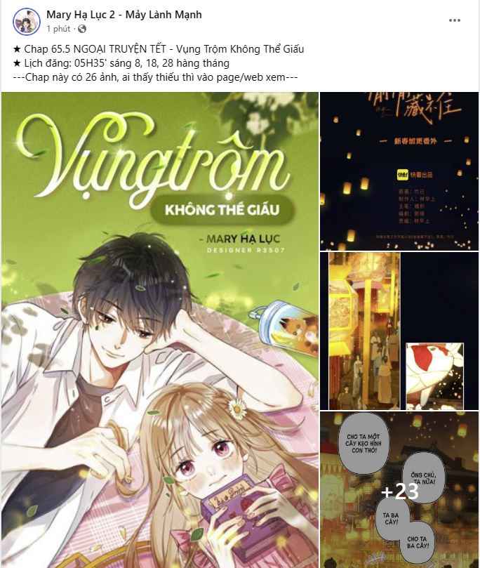 vụng trộm không thể giấu - mối tình thầm kín chapter 65.5 1