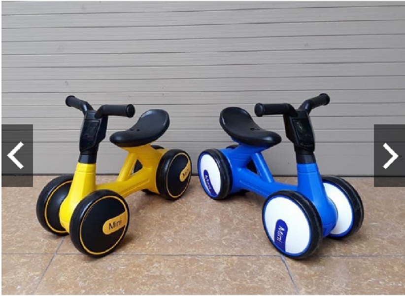 Xe chòi chân thăng bằng Mini Bike - màu cho bé trai