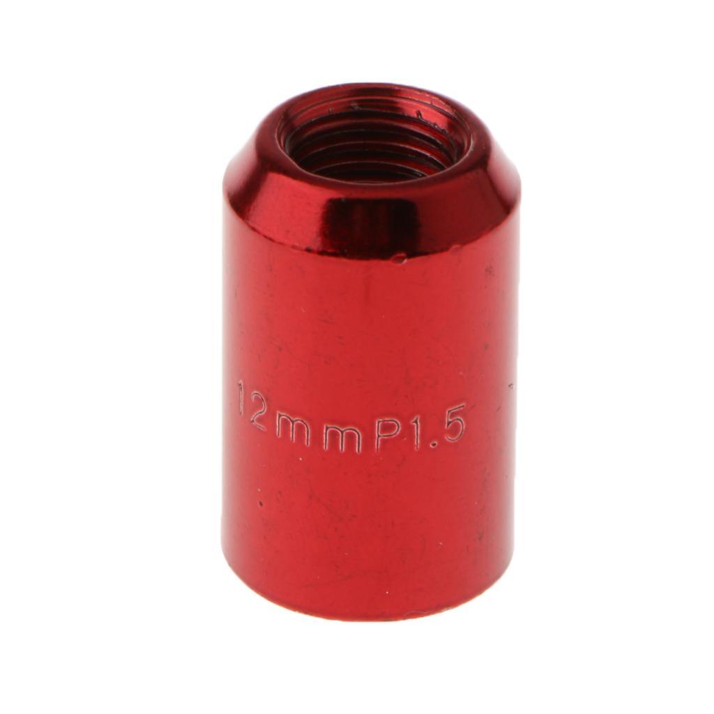 20 Pieces Car M12x1.5MM Wheel Rim Lug Nuts with Removal Tool