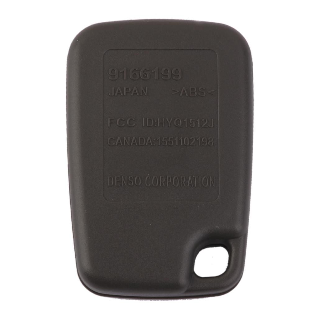 Replacement 2 Button Remote Keyless Entry Case Pad Shell Cover for
