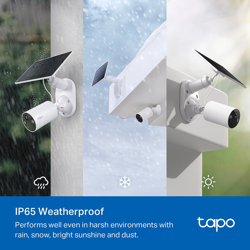 Camera WIFI Năng Lượng Mặt Trời TP-Link Tapo C410 KIT | 2K 3MP sắc nét | Dễ cài đặt | Bảo hành 2 năm | Hàng Chính Hãng