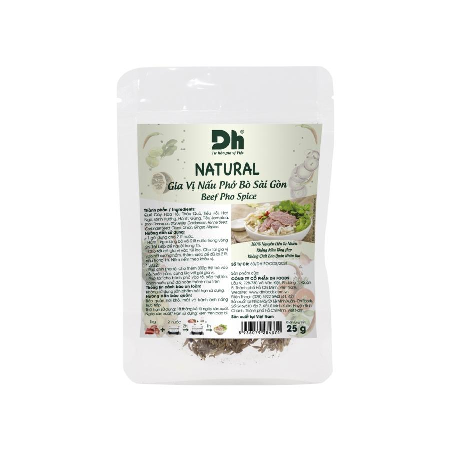 Natural Gia Vị Nấu Phở Bò Sài Gòn-Dh Foods