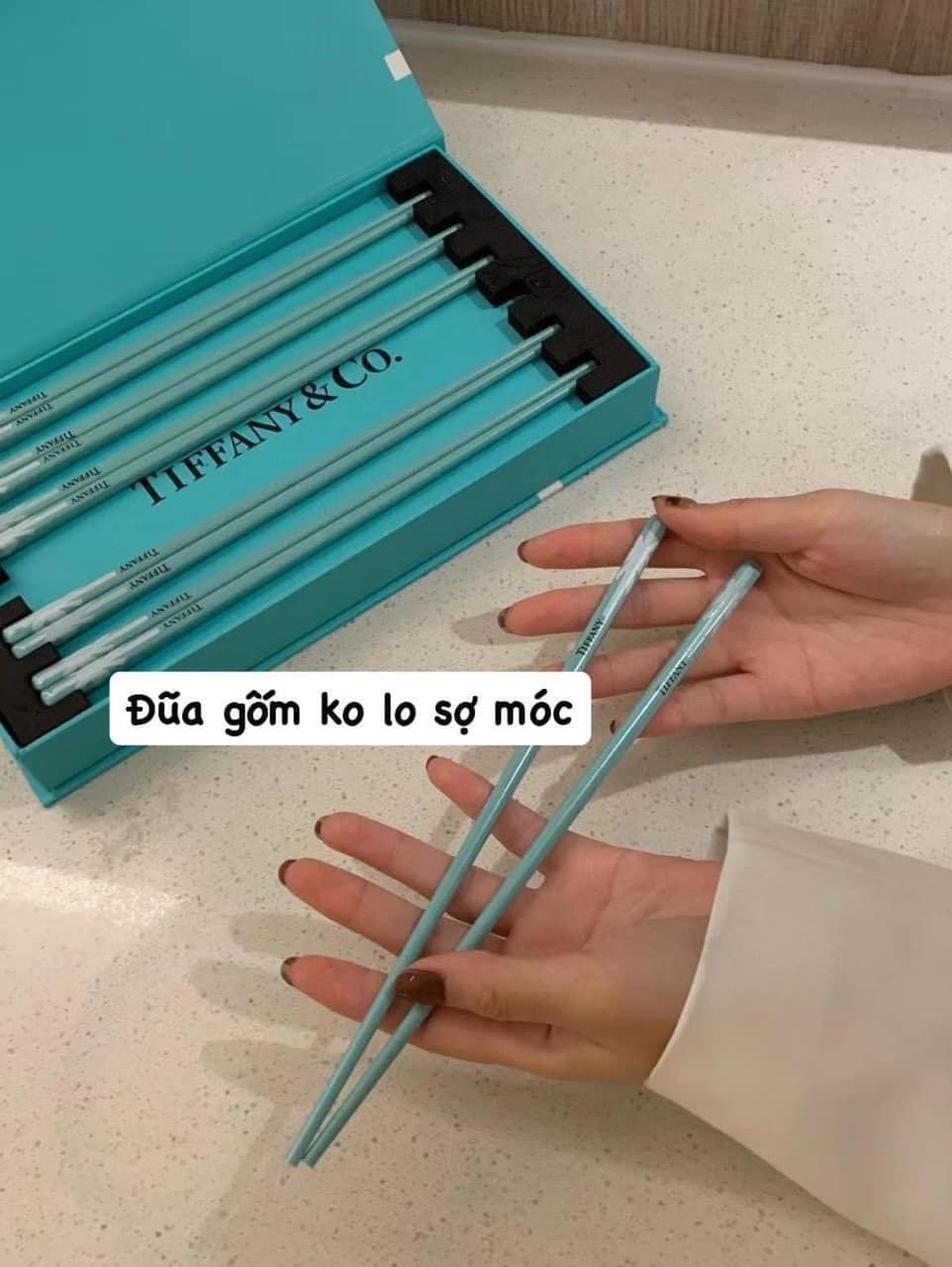 SET 6 ĐÔI ĐŨA GỐM XANH