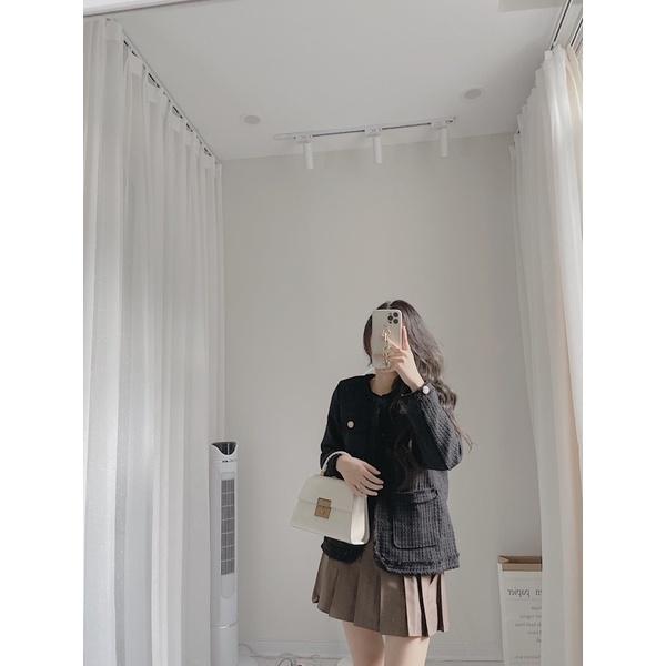 Áo khoác dạ tweed siêu xinh by samhyewear