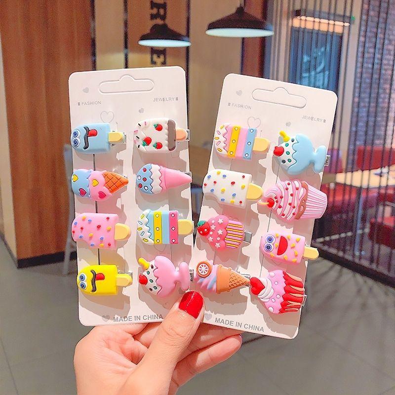 SÉT 10 KẸP TÓC SIÊU XINH CHO BÉ