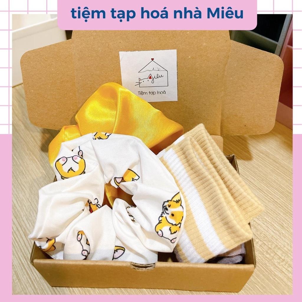 Set hộp quà tặng bạn gái - người yêu - chị em gái - Gift set quà tặng người thân | tiệm tạp hoá nhà Miêu