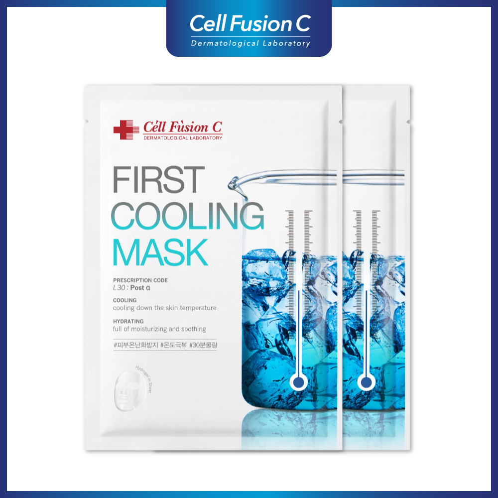 Mặt Nạ Cấp Ẩm Và Làm Dịu Da Khẩn Cấp Cell Fusion C First Cooling Mask (27g x 2 miếng)