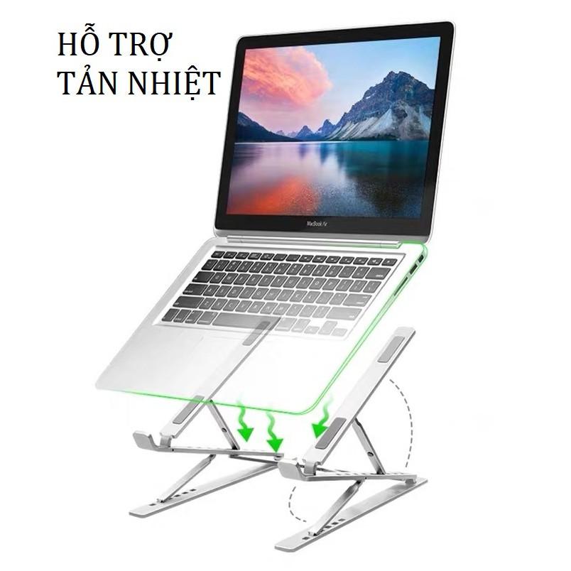 Giá đỡ Laptop Giá Đỡ Tích Hợp Đế Tản Nhiệt Chống Trượt Tiện Lợi Cho Laptop 12 - 15Inch siêu sịn