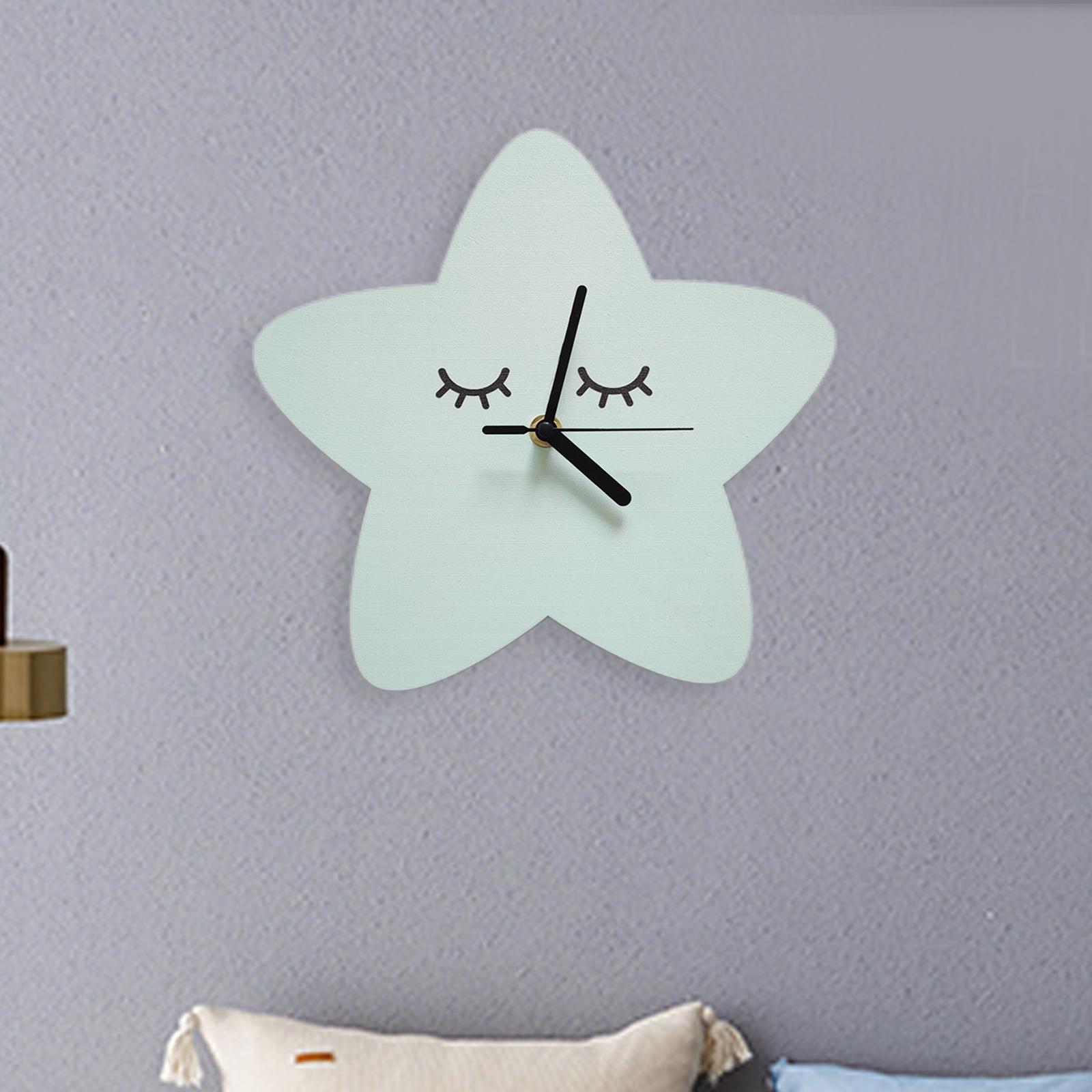 Wall Clock kids children room Living Room Decor Wall Decor for girls and boys School