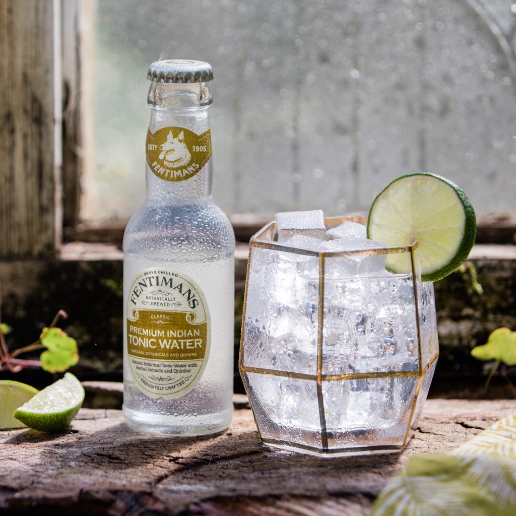 Nước Tonic Vị Thảo Mộc Fentimans Connoisseurs Tonic Water Anh Quốc 200ml x Lốc 4 Chai