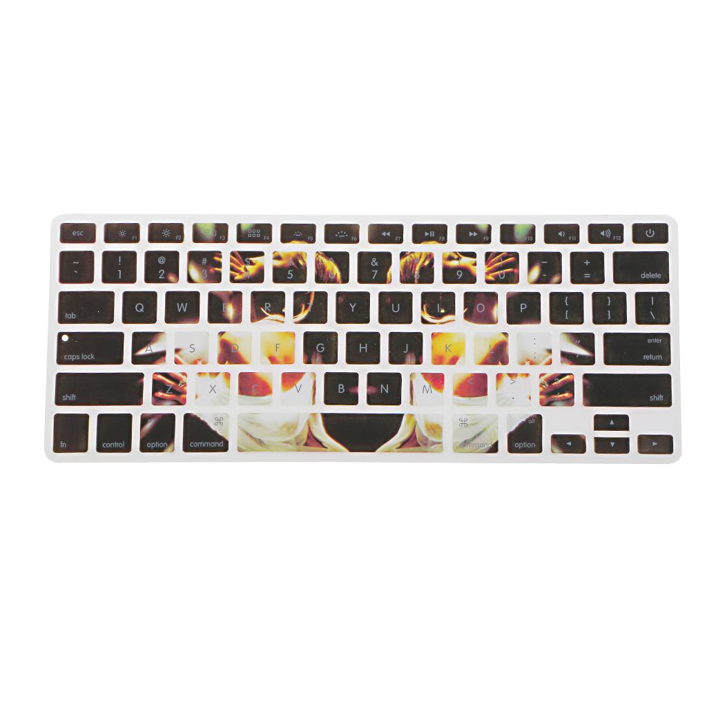 Silicone Soft Decal Keyboard Cover Skin for Laptop MAC Macbook Air/Pro 13 15