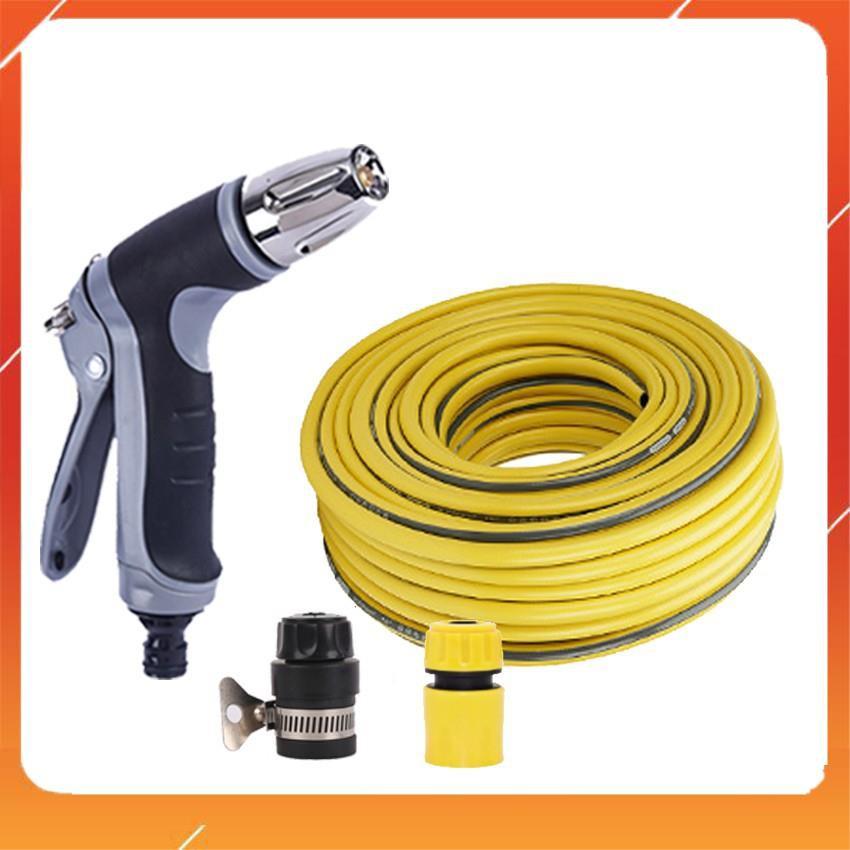 Bộ dây và vòi xịt tăng áp rửa xe tưới cây 206817 20M