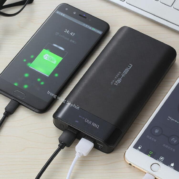 Phong cách mới nhất sạc điện thoại di động kho báu 20000 mAh giao diện USB kép mới sạc điện di động kho báu quà tặng logo tùy chỉnh