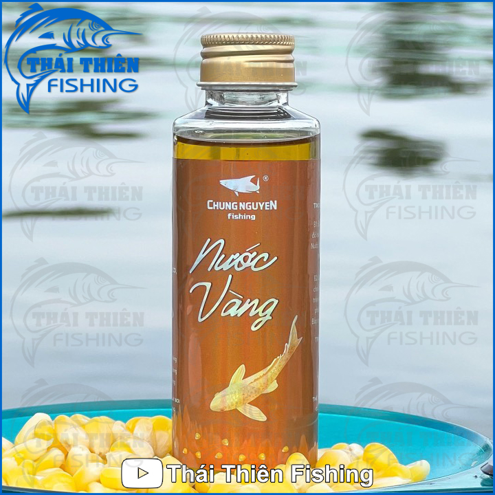 Nước Vàng Chung Nguyễn Fishing Làm Tăng Hương Vị Mồi,  Kích Thích Cá Ăn Dùng Câu Cá Chép, Trắm Cỏ, Đen