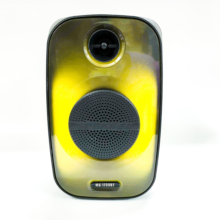 Loa Bluetooth MS-1759BT với đèn led RGB âm thanh bass mạnh tích hợp khe cắm thẻ nhớ, USB và có thể karaoke