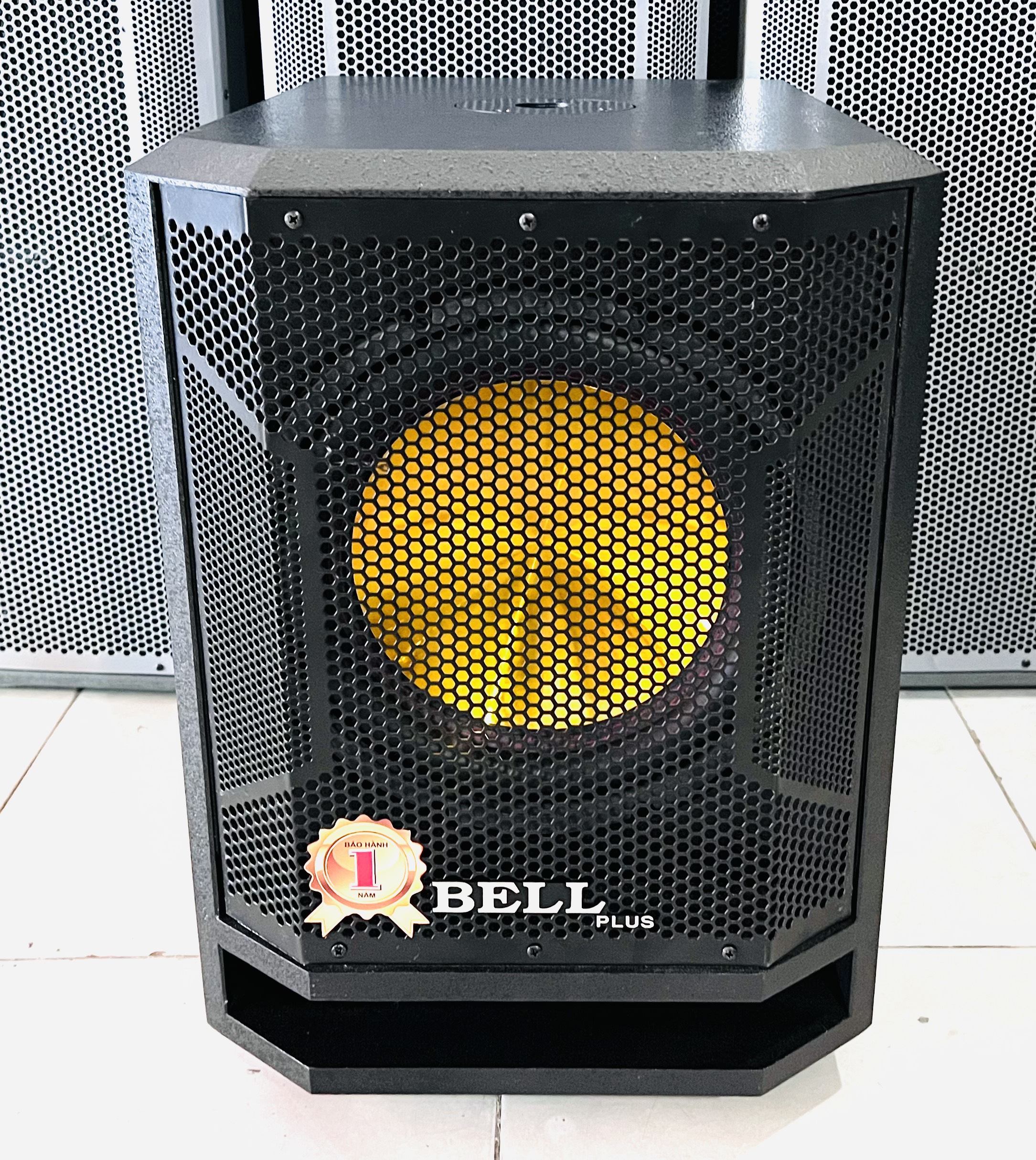 Loa sub điện siêu trầm 3 tấc thùng sơn cao cấp BellPlus (hàng chính hãng)