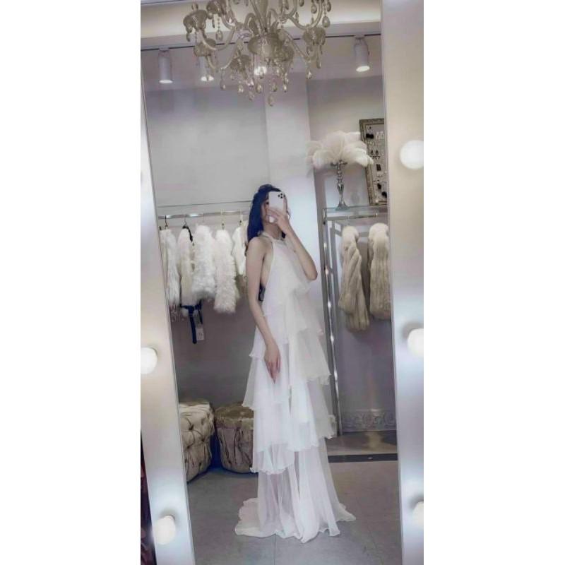 Đầm maxi bông