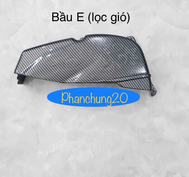 ỐP BẦU E DÙNG CHO ĐỜI XE YAMAHA GRANDE 2023 2024 CACBON