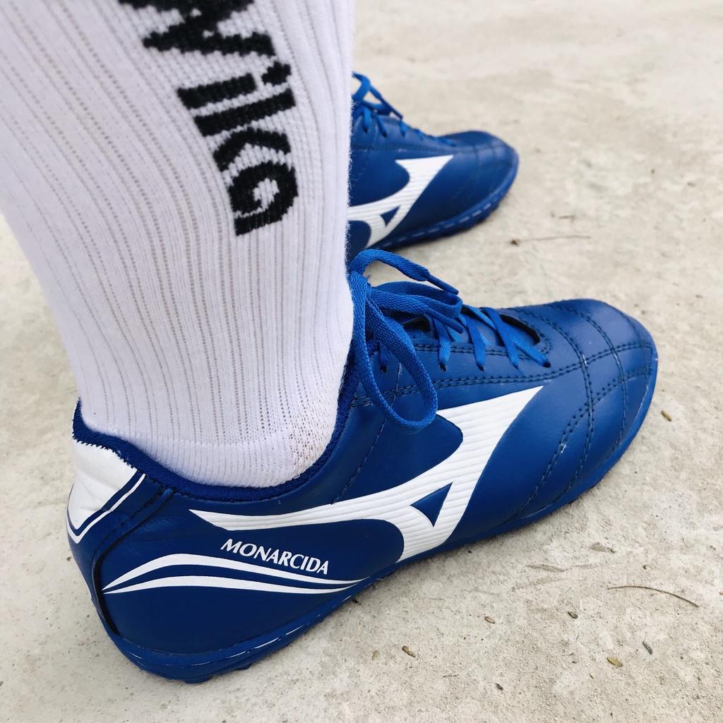 Giày đá bóng thể thao đá phủi Mizuno Xanh 2022