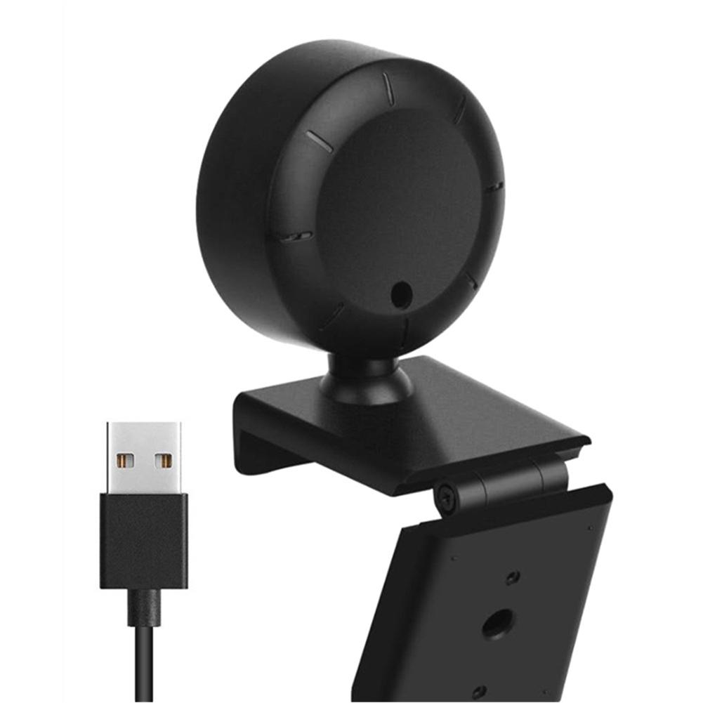 Webcam độ nét cao có đèn LED chiếu sáng tích hợp Micrô với 360 °