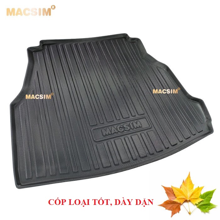 Thảm lót cốp Mercedes C-Class 2022+ (qd) nhãn hiệu Macsim chất liệu tpv cao cấp màu đen