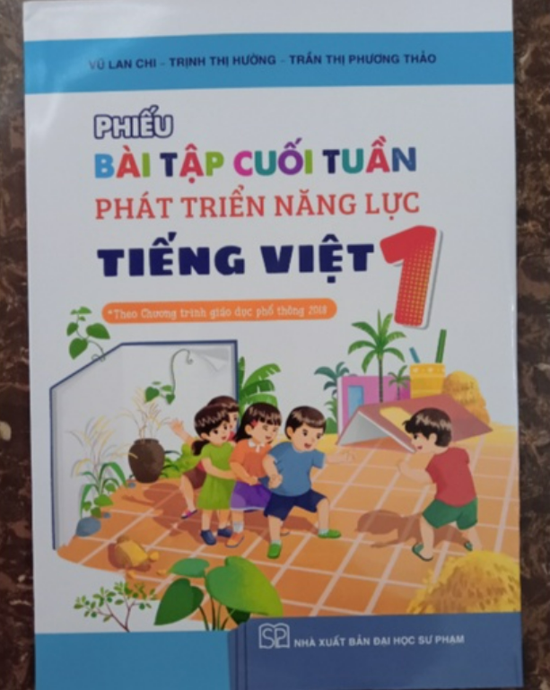 Sách - Phiếu bài tập cuối tuần phát triển năng lực Tiếng Việt 1 - Cánh Diều - Theo chương trình giáo dục phổ thông 2018