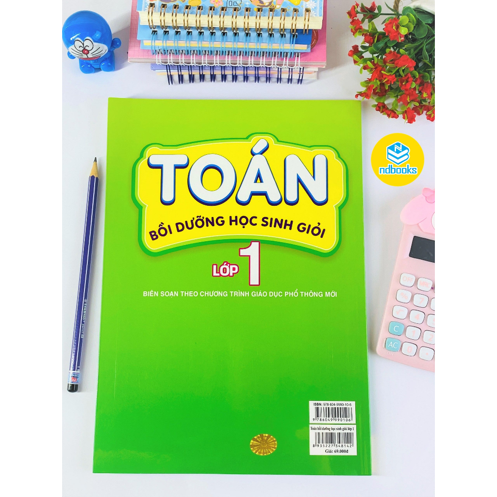 Sách - Toán Bồi Dưỡng Học Sinh Giỏi Lớp 1